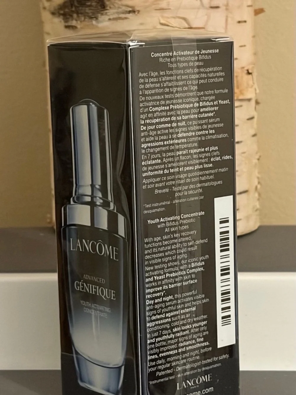 Lancôme Génifique Serum & Tatcha Silk Canvas Primer Bundle New